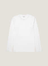 Men's Long Sleeve Riviera T-shirt in White