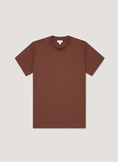 Men's Relaxed Fit Heavyweight T-shirt in Conker Brown