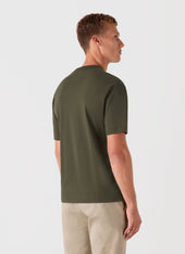 Men's Relaxed Fit Heavyweight T-shirt in Khaki