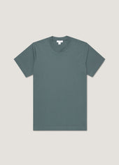 Men's Relaxed Fit Heavyweight T-shirt in Dark Petrol