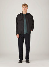 Men's Relaxed Fit Heavyweight T-shirt in Dark Petrol