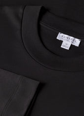 Men's Long Sleeve Heavyweight T-shirt in Black