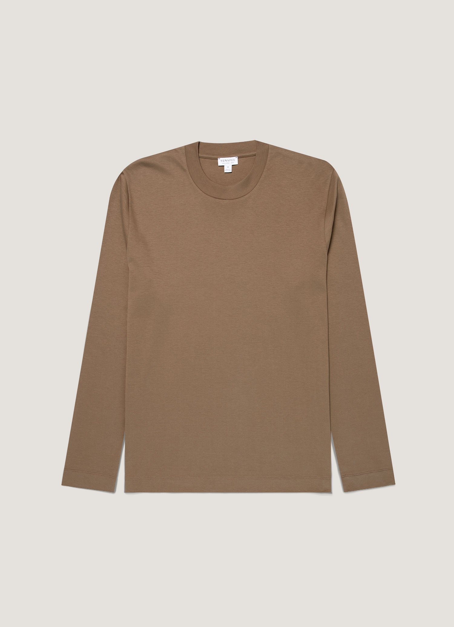 Men S Long Sleeve Heavyweight T Shirt In Dark Cedar
