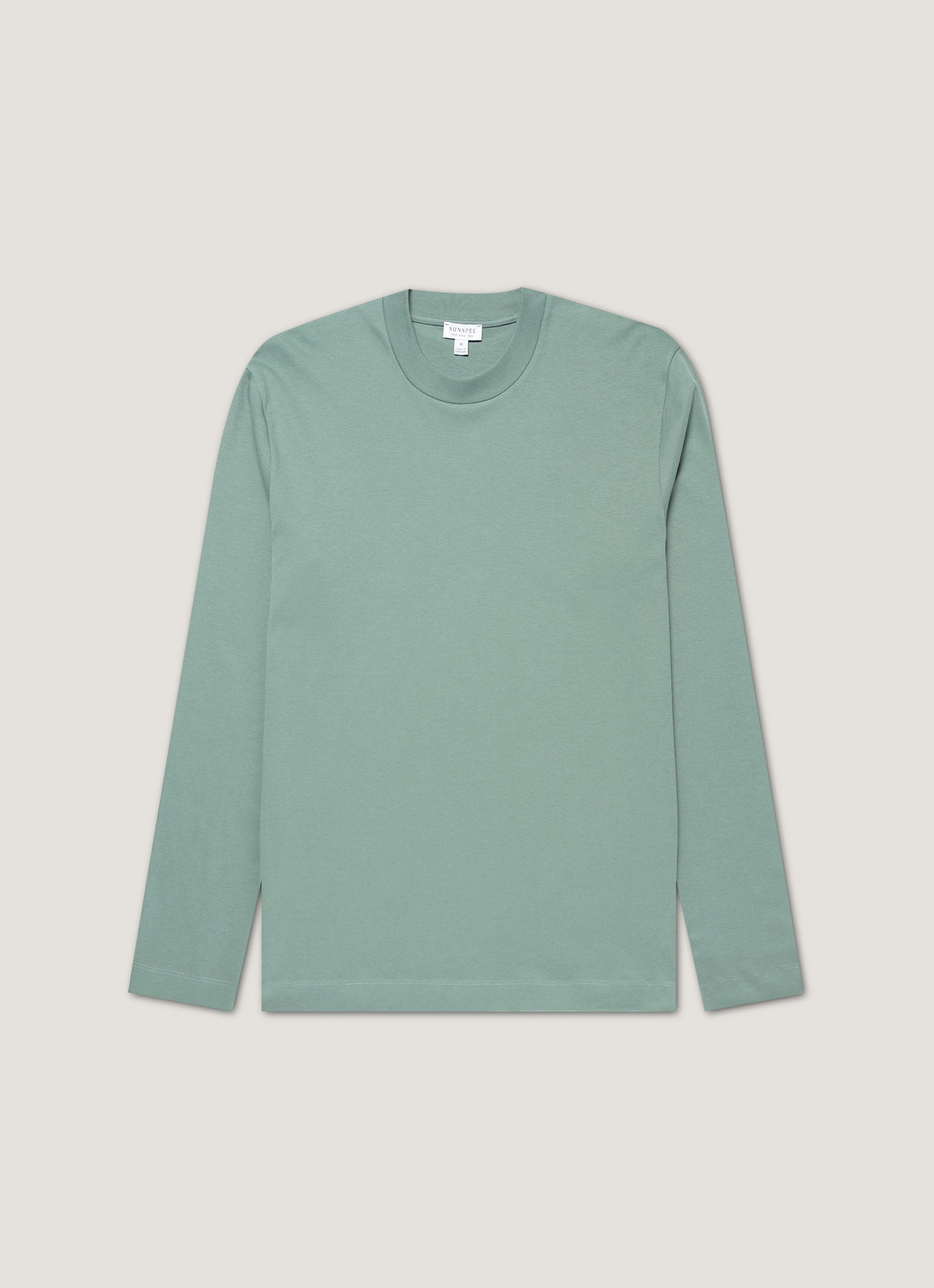 Men S Long Sleeve Heavyweight T Shirt In Green