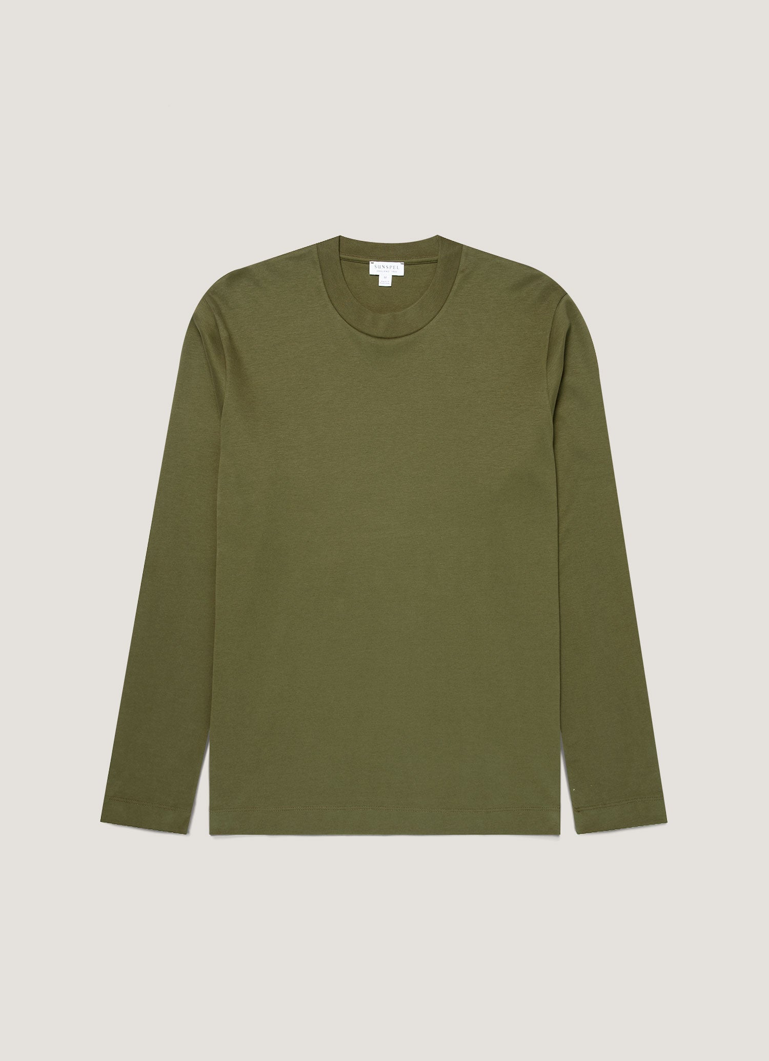 Men S Long Sleeve Heavyweight T Shirt In Deep