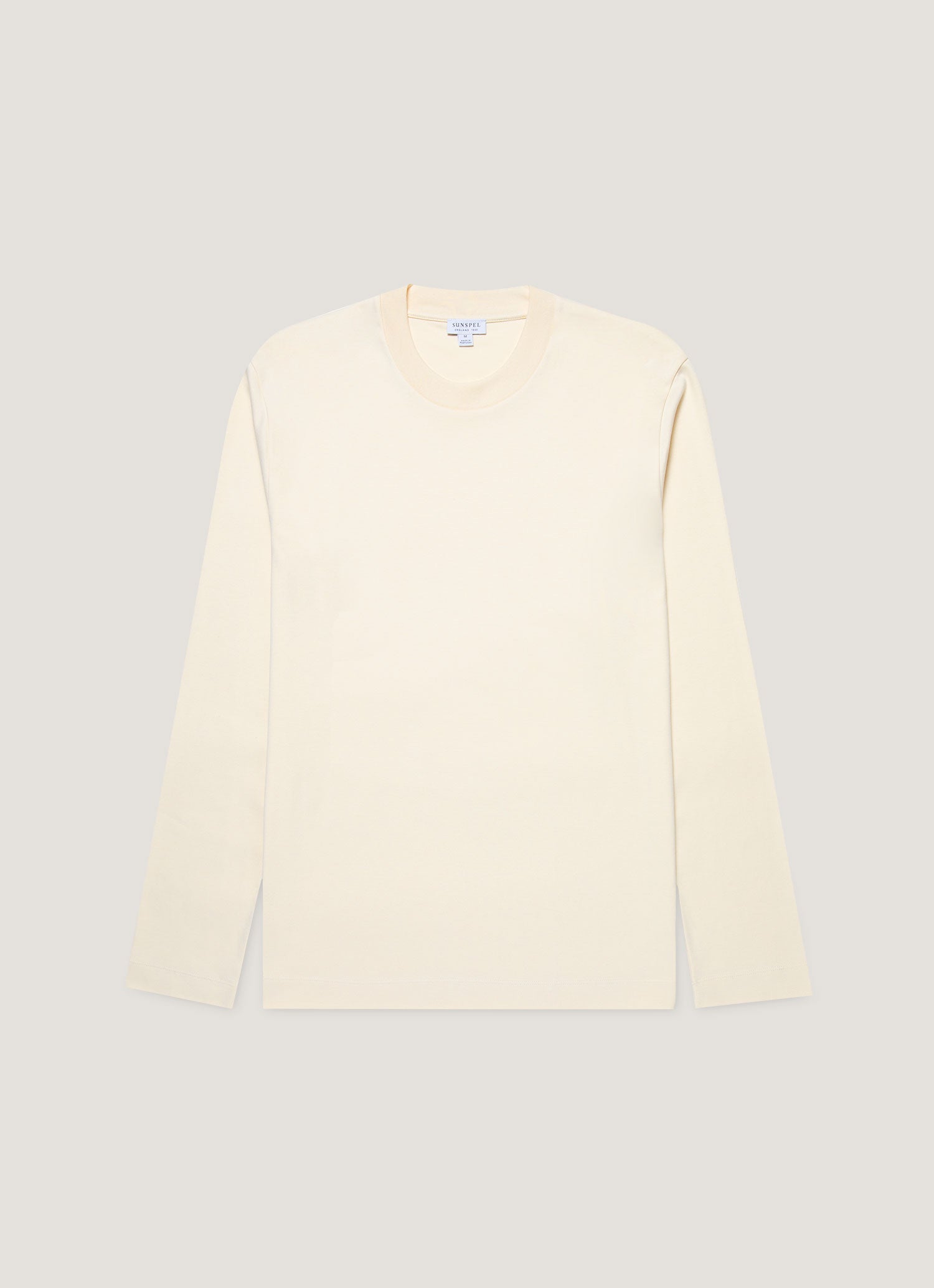 Men S Long Sleeve Heavyweight T Shirt In Undyed