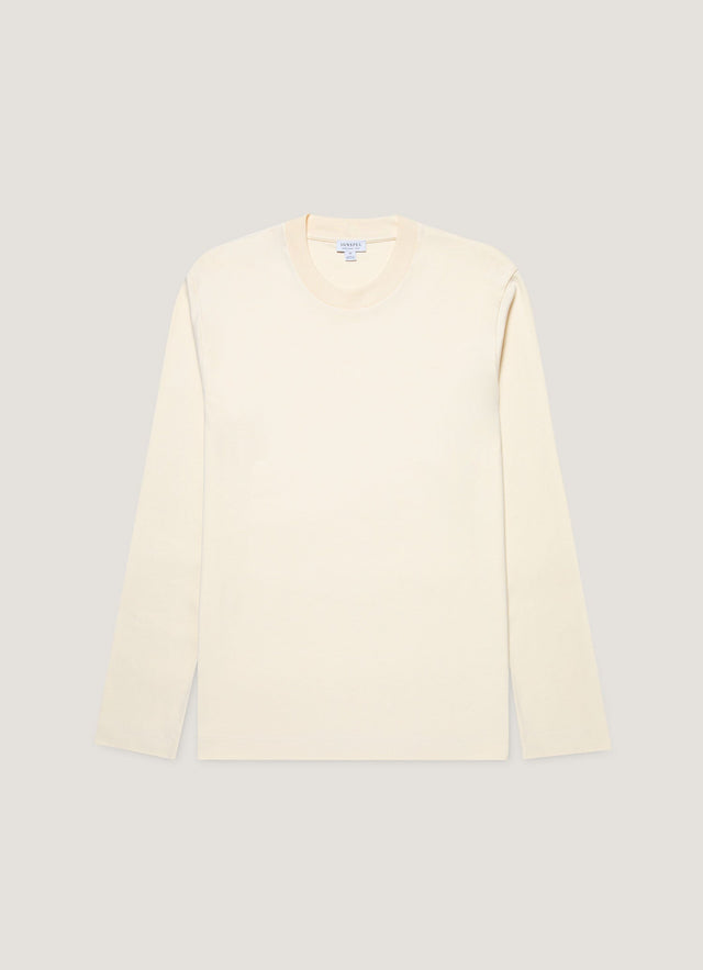 Men's Long Sleeve Heavyweight T-shirt in Undyed