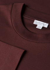Men's Long Sleeve Heavyweight T-shirt in Bakelite