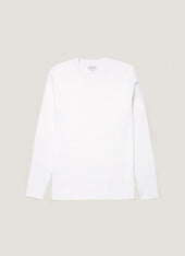 Men's Long Sleeve Heavyweight T-shirt in White
