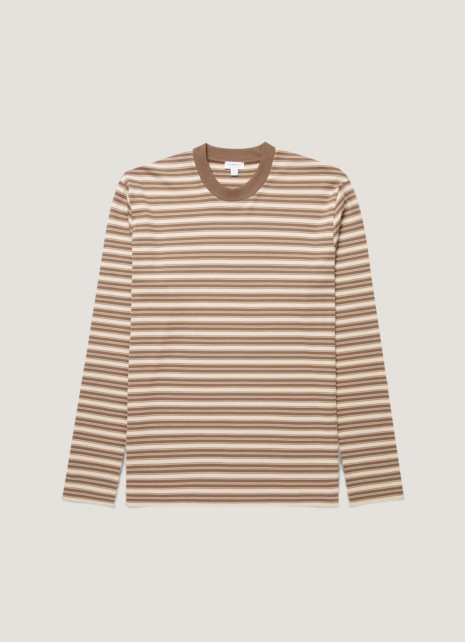 Men S Long Sleeve Heavyweight T Shirt In Hazelwood Dark Cedar
