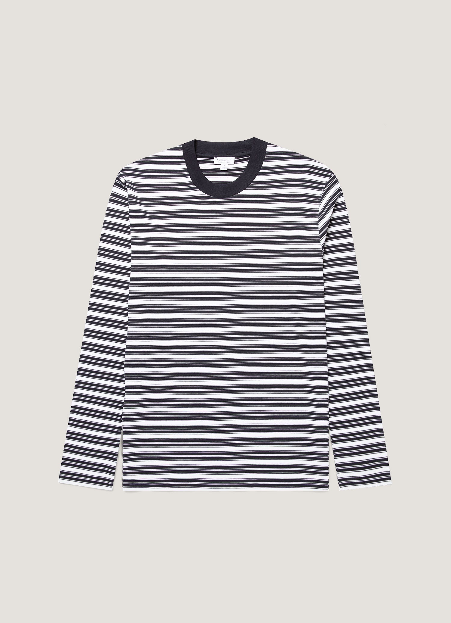 Men S Long Sleeve Heavyweight T Shirt In Navy