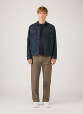 Men's Long Sleeve Cellulock Crew Neck in Navy