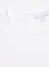Men's Sea Island Cotton Underwear T-shirt in White