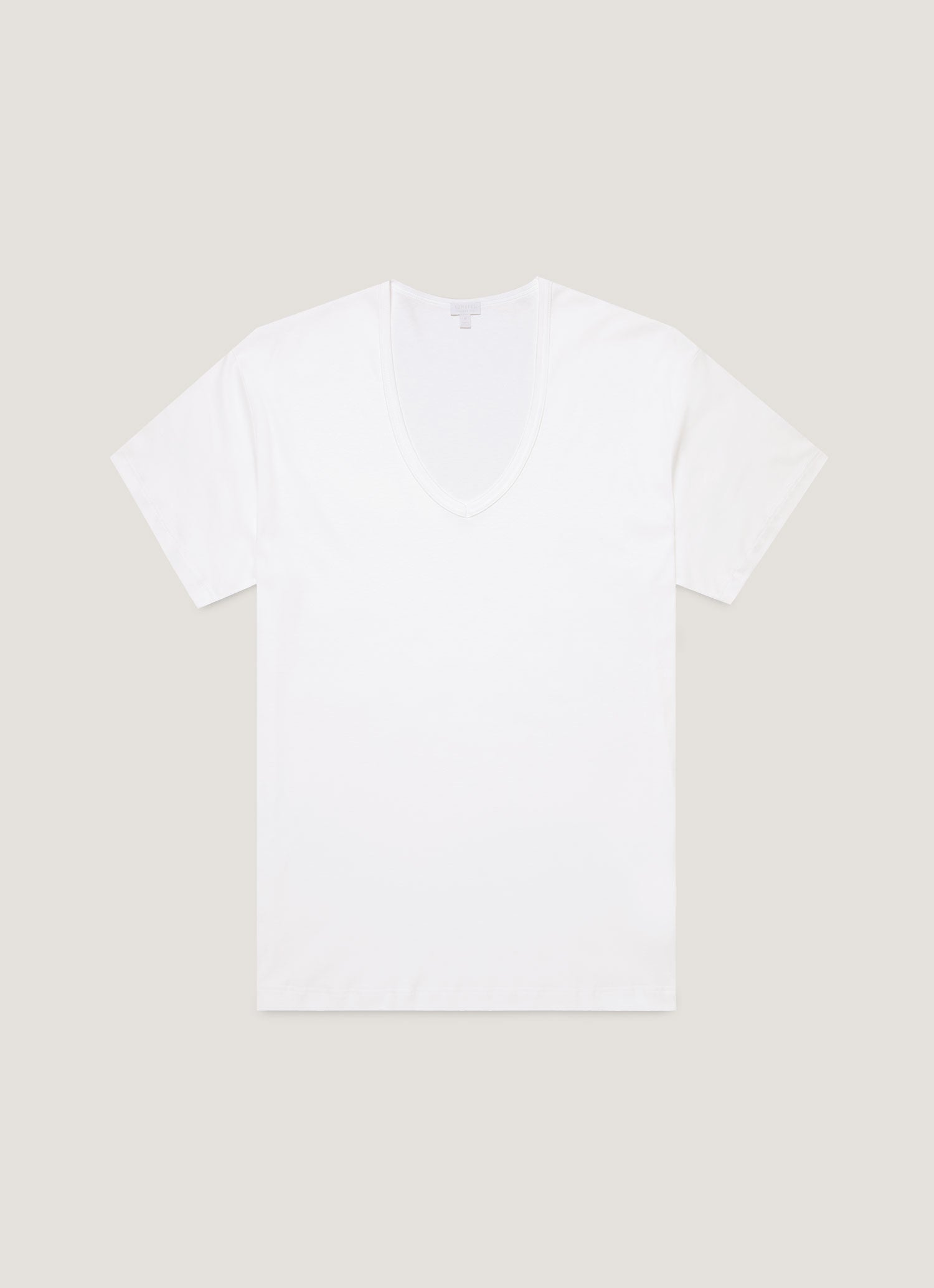 Men S Sea Island Cotton V Neck Underwear T Shirt In