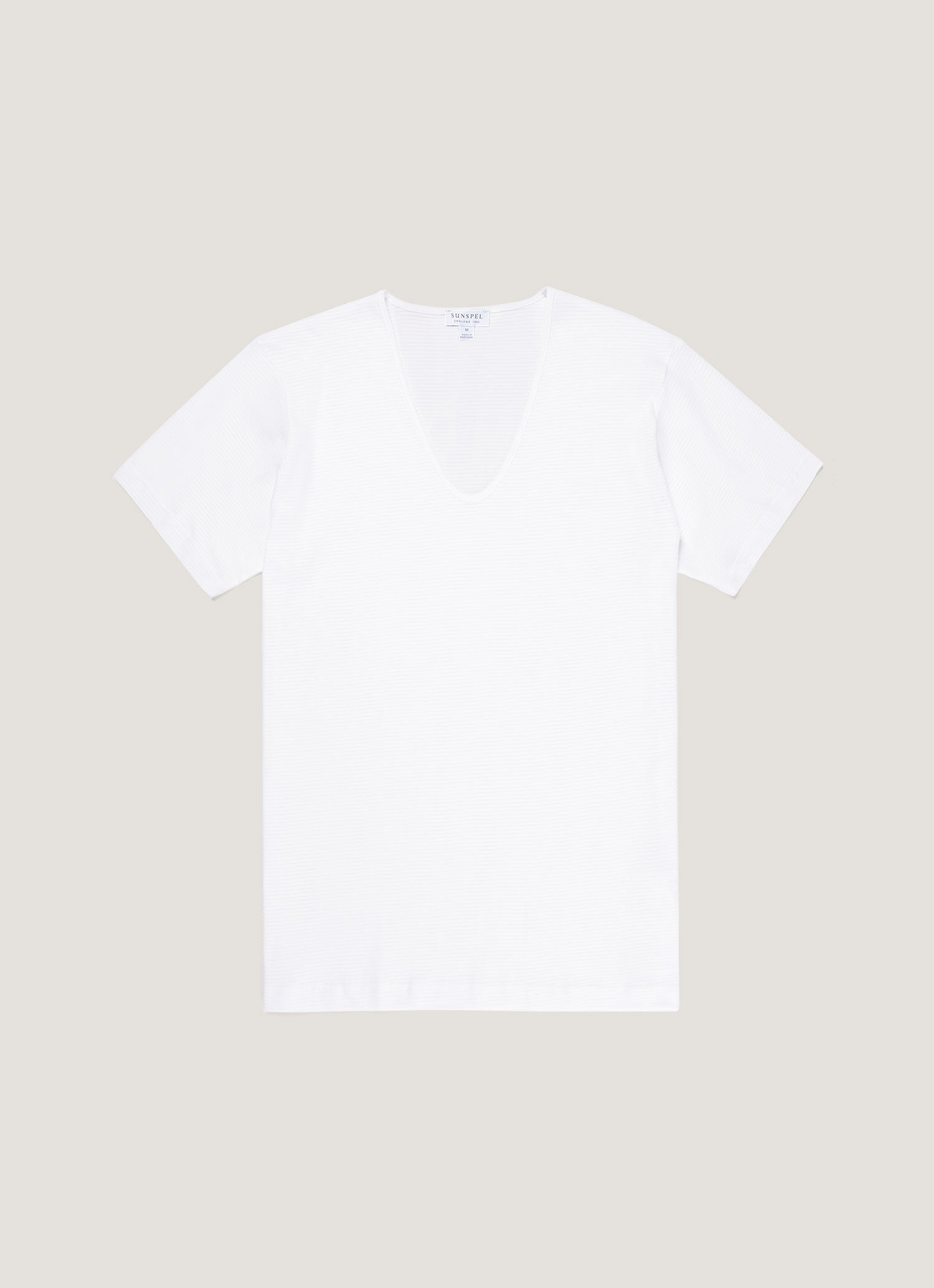 Men S Cellular Cotton V Neck Underwear T Shirt In