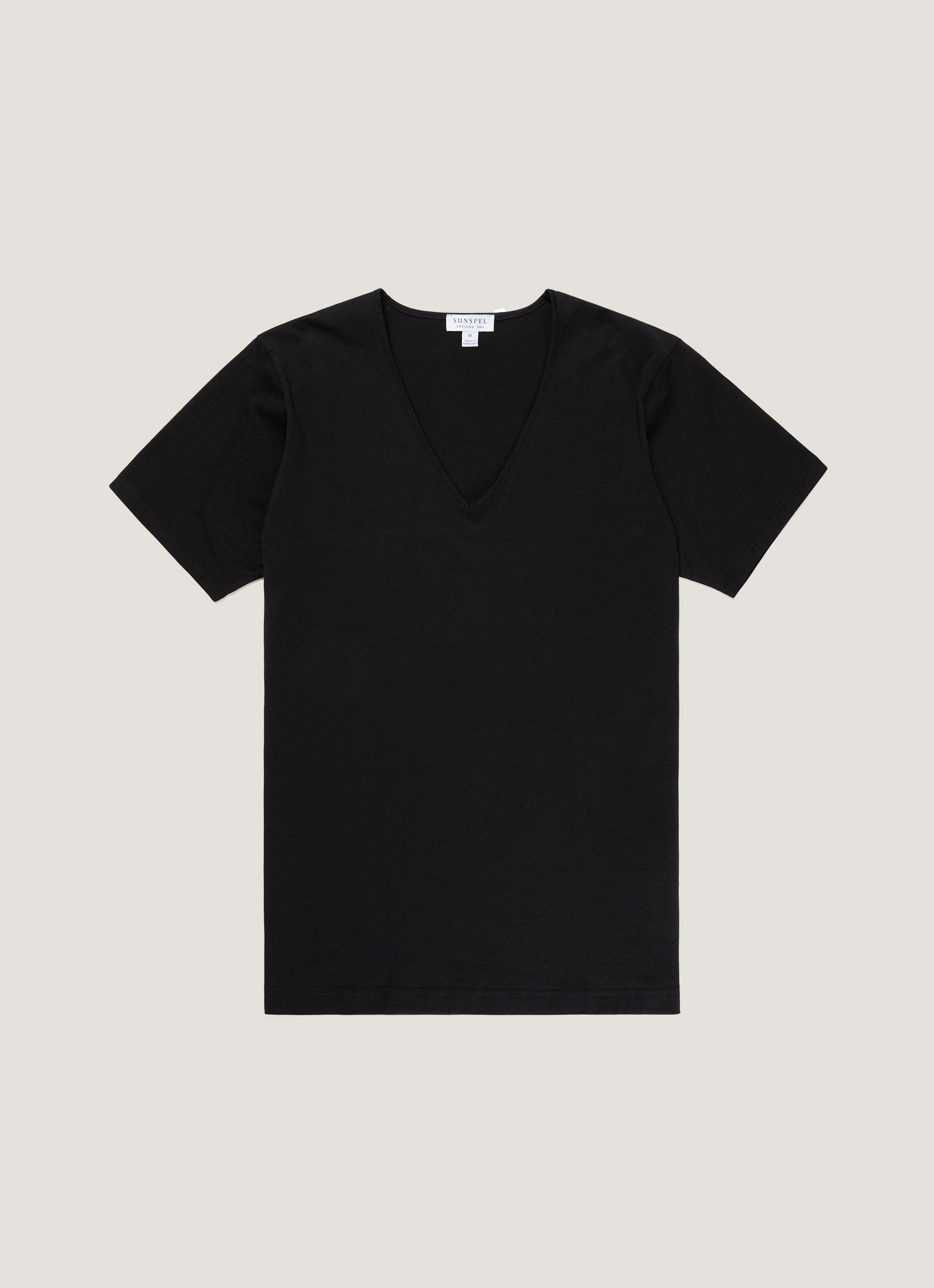 Men S Superfine Cotton V Neck Underwear T Shirt In