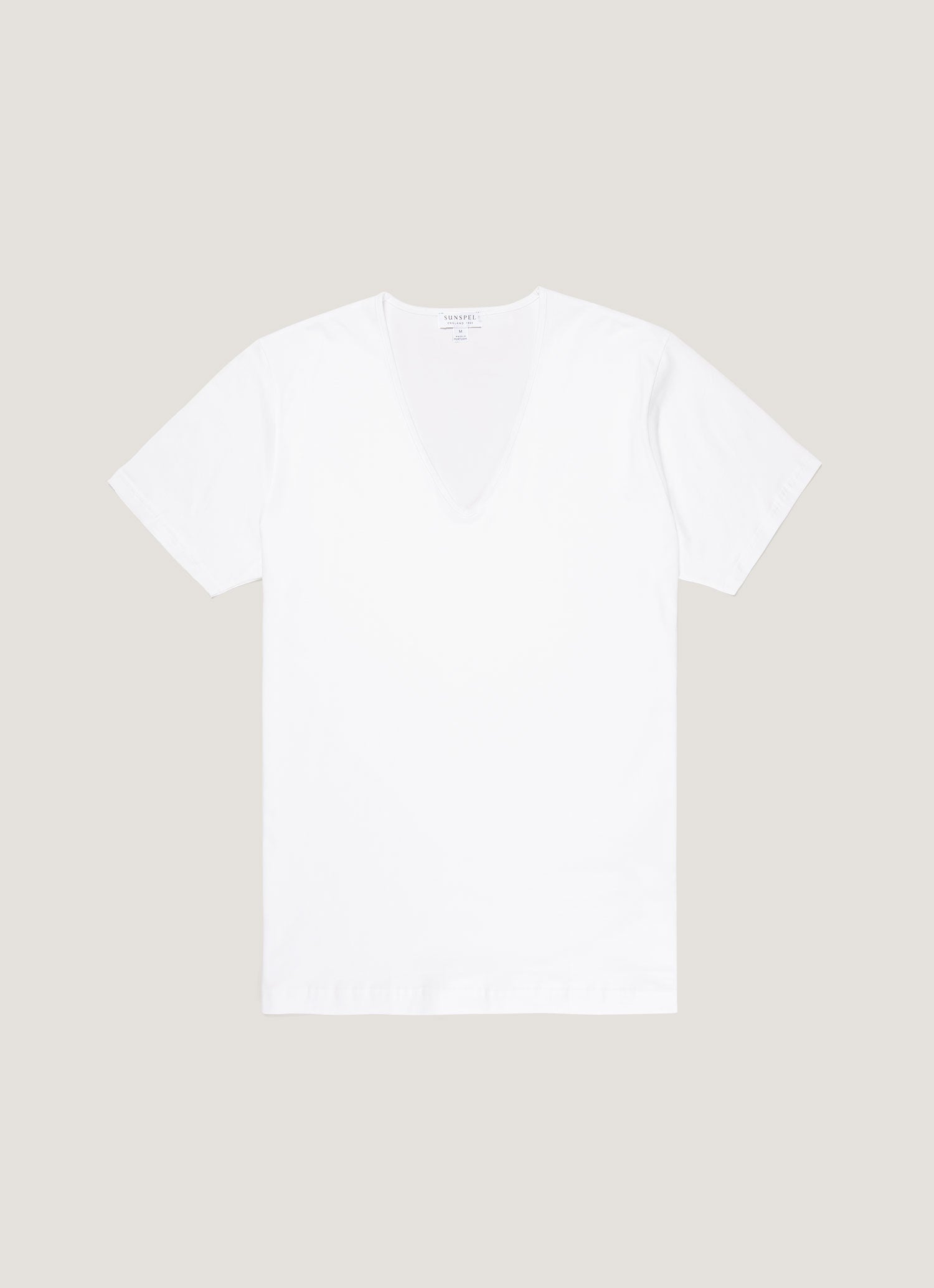 Men S Superfine Cotton V Neck Underwear T Shirt In