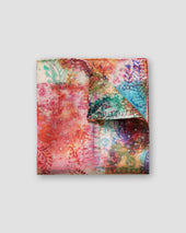 Multi dotted pocket square
