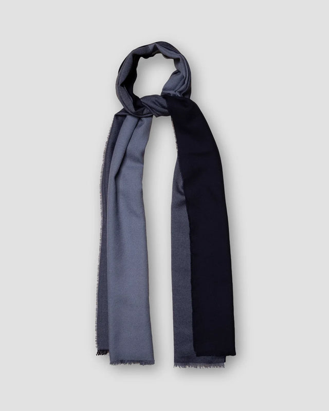 Multicolored Striped Wool Scarf