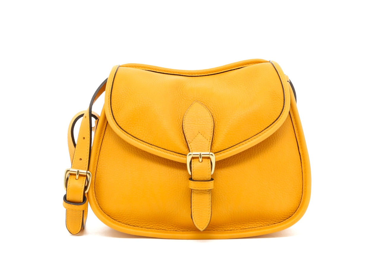 Rider Bag - Mustard - Tumbled
