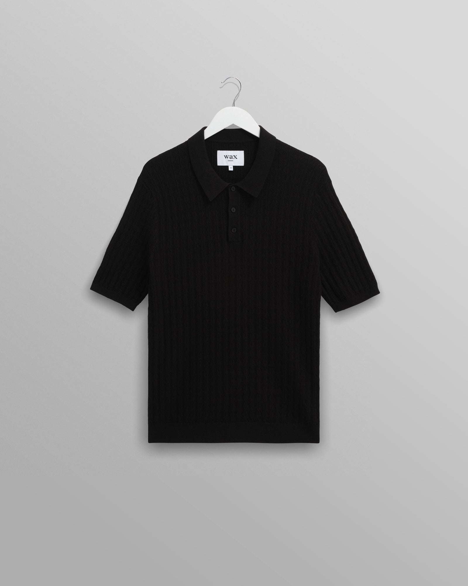 Naples Diamond Stripe Knitted Polo