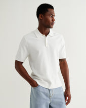 Naples Retro Diamond Knitted Polo