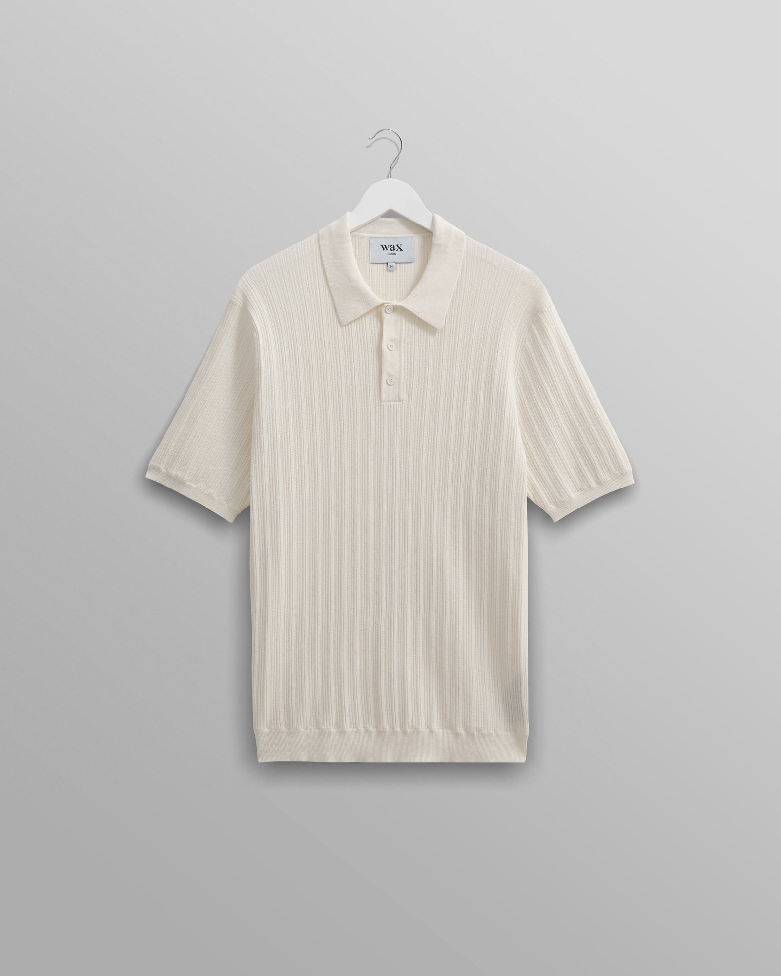 Naples Textured Knitted Polo Shirt