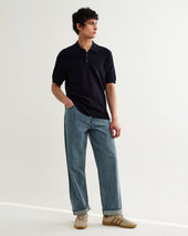 Naples Retro Diamond Knitted Polo