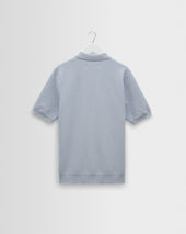 Naples Pale Retro Diamond Knitted Polo