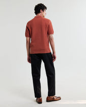 Naples Retro Diamond Knitted Polo