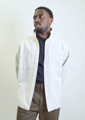 Cotton Linen Chambray Shirt