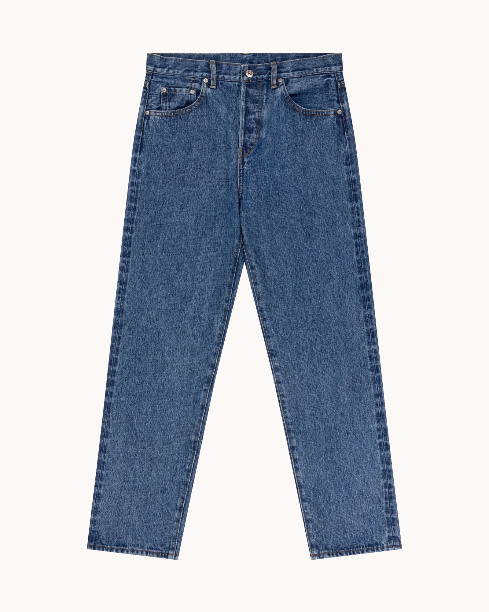 Straight Leg Japanese Selvedge Light Wash