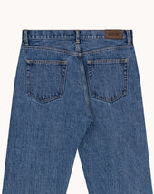 Straight Leg Japanese Selvedge Light Wash