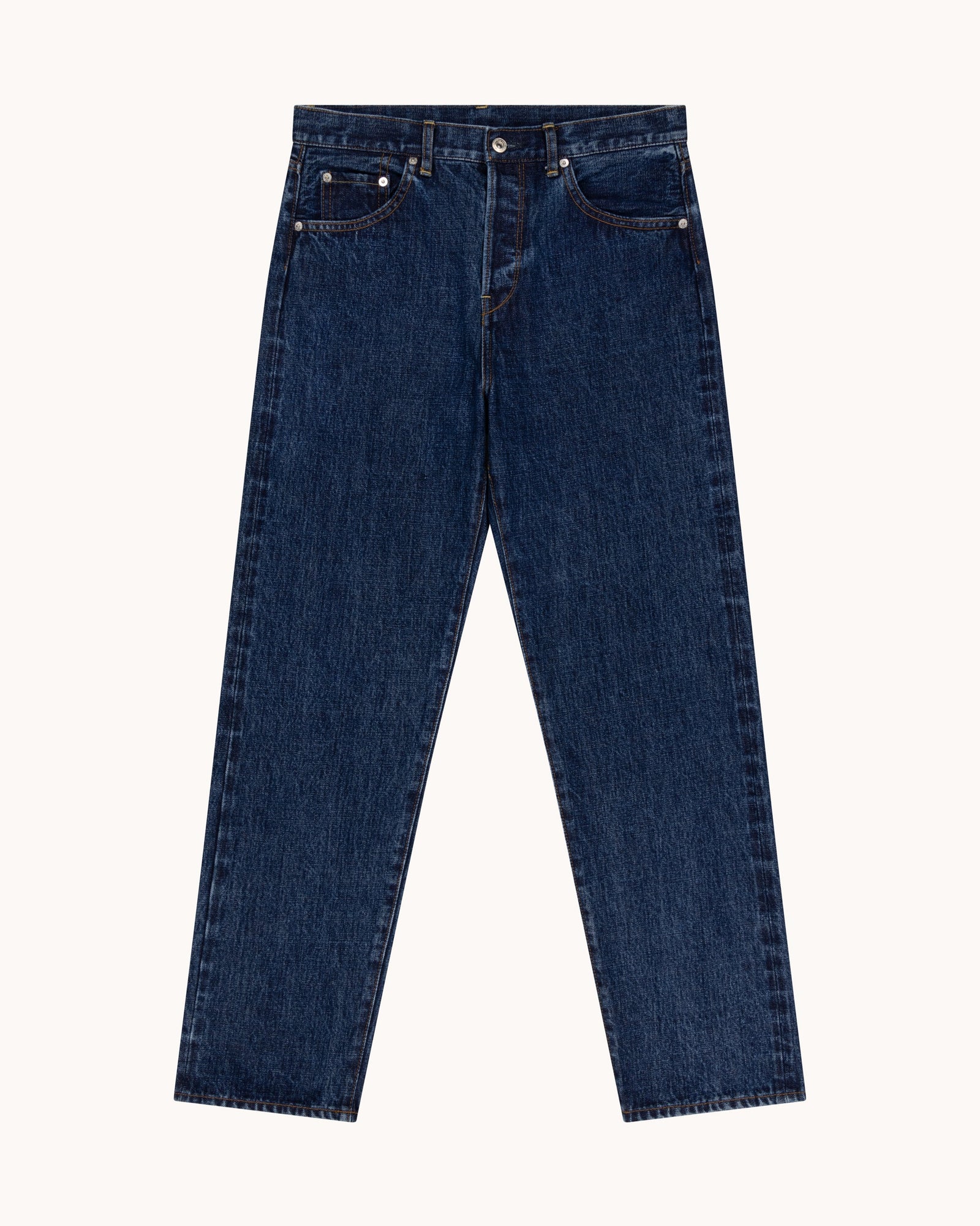 Straight Leg Japanese Selvedge Denim Wash
