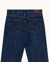 Straight Leg Japanese Selvedge Denim Wash