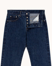 Straight Leg Japanese Selvedge Denim Wash