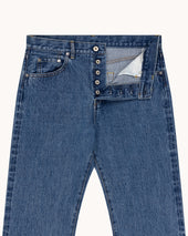 Straight Leg Japanese Selvedge Light Wash