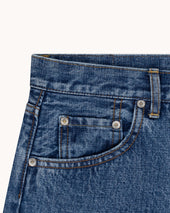 Straight Leg Japanese Selvedge Light Wash