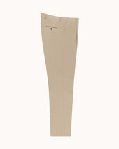 Relaxed Single Pleat Trouser Cotton Canvas