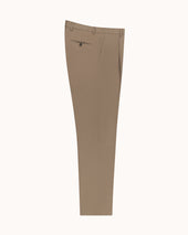 Relaxed Single Pleat Trouser Cotton Canvas