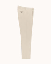 Relaxed Single Pleat Trouser Cotton Drill