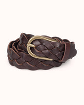 Woven Belt Leather