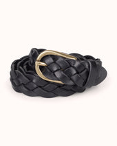 Woven Belt Leather