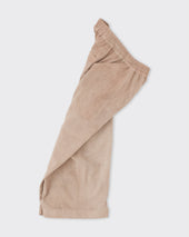 Natural Dyed Cotton Oxford Cropped Trousers Dry