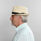 Natural Soho Trilby Panama