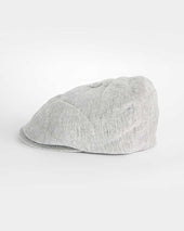 Natural Textured Linen Toni Cap