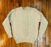 Steve Mcqueen Natural Galway Irish Wool Sweater