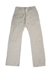 Natural Mt Vernon Duck Double Knee Work Uniform Chino Note Size Up 2 Sizes