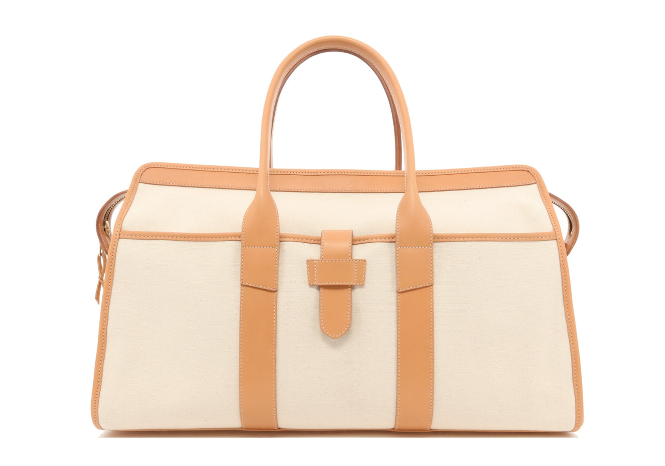 Troy Duffle - Natural / Natural Trim - 18oz Canvas