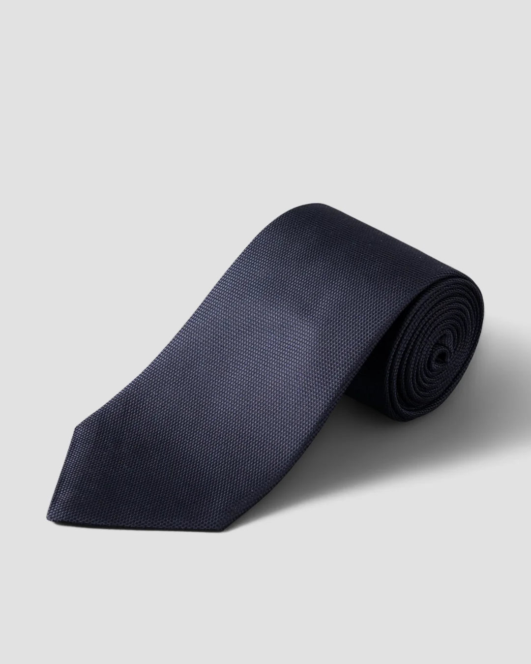 Dark Blue Basketweave Tie Eton